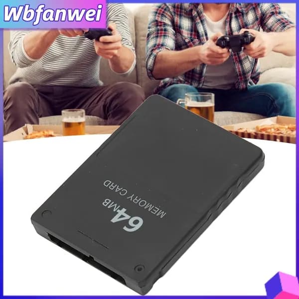 Карточка памяти для PS2, улучшенное хранение данных и стильный дизайн, для Playstation 2 64MB
