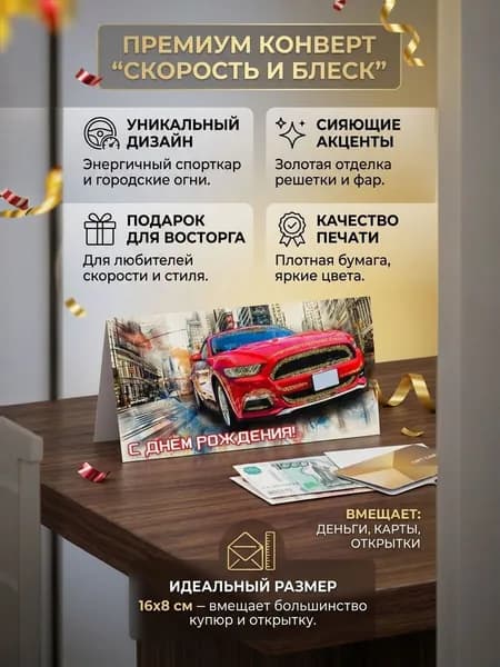 Конверт для денег/сертификатов