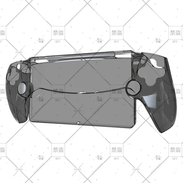 Прозрачный чехол из поликарбоната для Sony PlayStation Portal с защитой от ударов и царапин