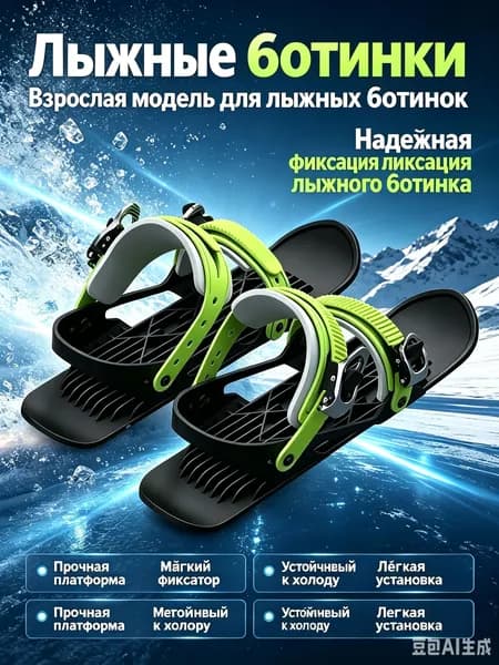 Прогулочные мини-лыжи