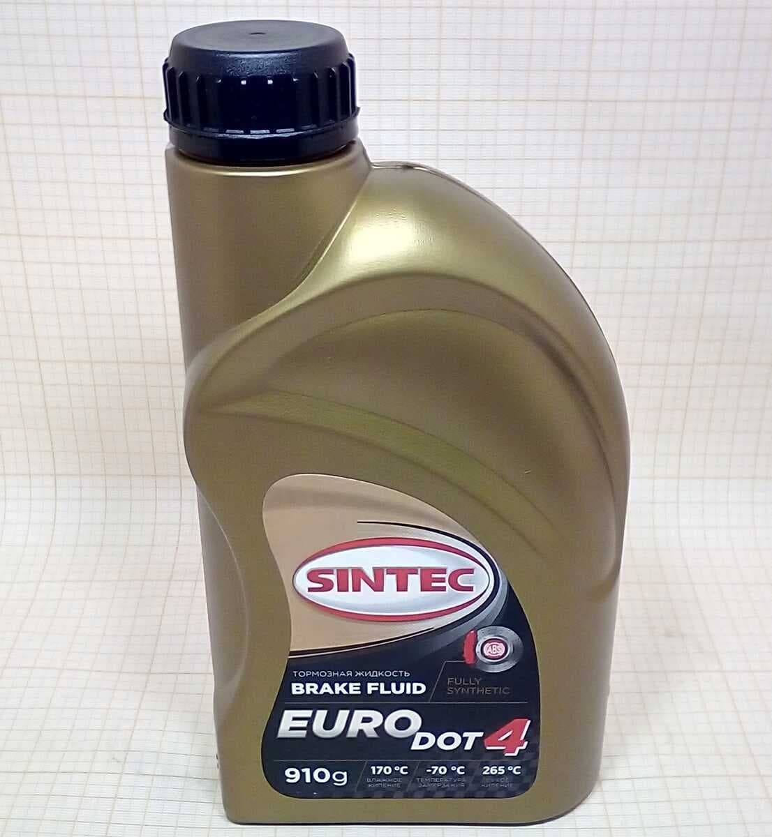 SINTEC Жидкость тормозная, 0.91 л
