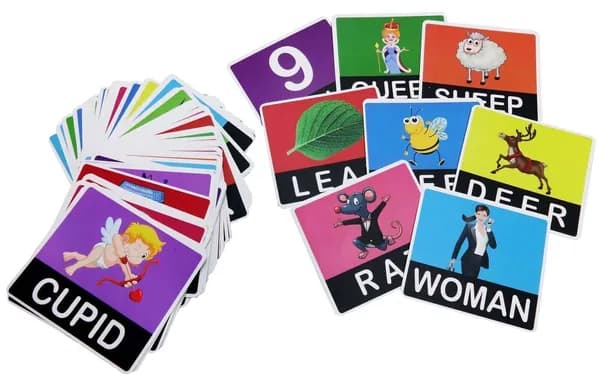 Дополнительные карточки к обучающему пособию Literacy Fun Game (70шт)