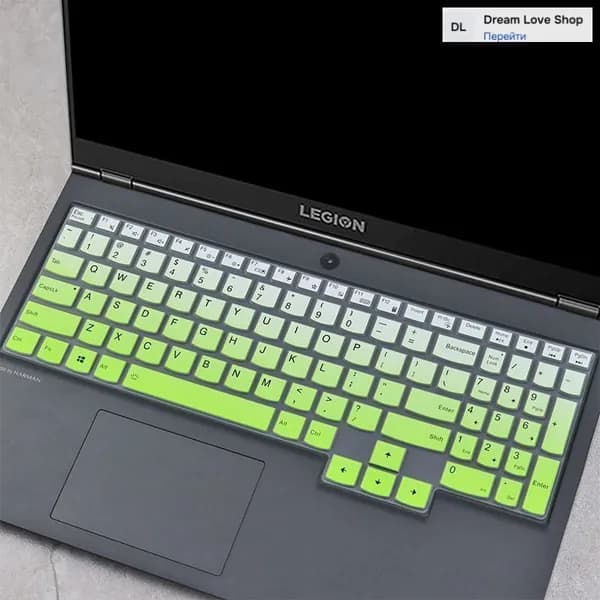 подходит для ноутбука lenovo legion 5pi savior r7000p 2020 компьютерная силиконовая клавиатура мембранные аксессуары