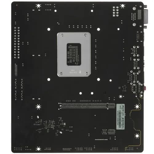 материнская плата, Micro-ATX, цвет- черный, надежный