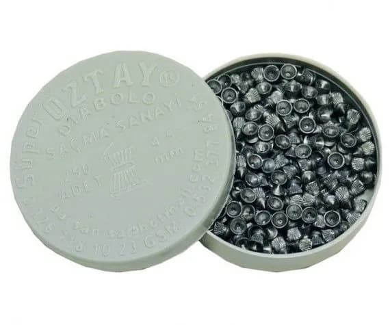 Пули Super Oztay Diabolo 4,5 мм, 0,49-0,52 г (250 штук)