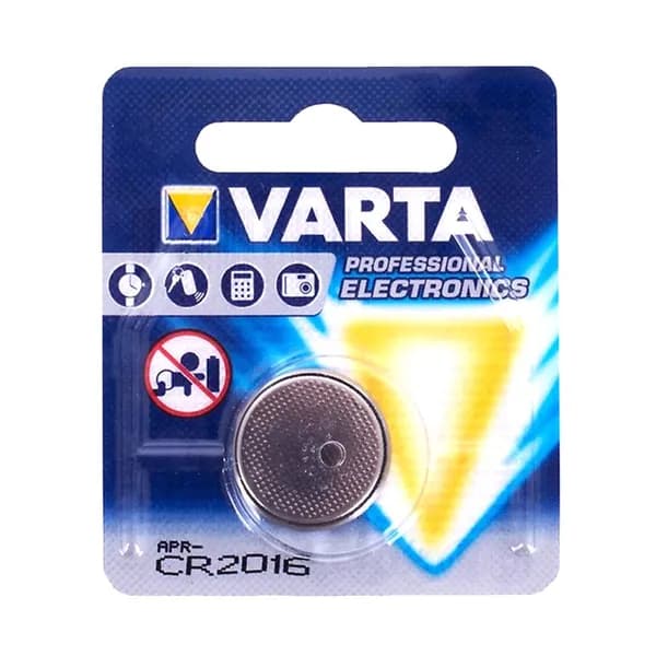 Батарейка литиевая VARTA CR2016 BL-1