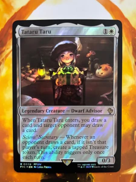 Портативные карты MTG Настройка и прокси высококачественной фольги Татару Тару 0030