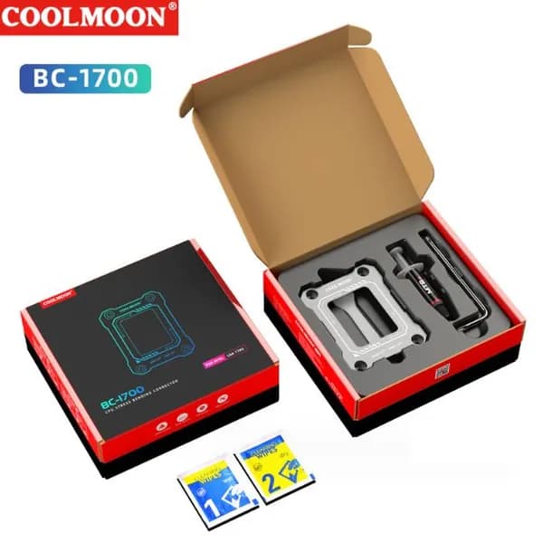 Рамка для крепления процессора на материнской плате LGA 1700 intel12/13 поколения серебристый