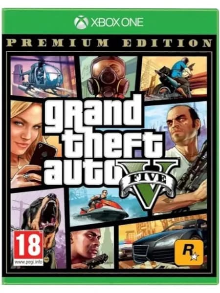 Игра Grand Theft Auto V Premium Edition GTA 5 (Xbox One, Русские субтитры)