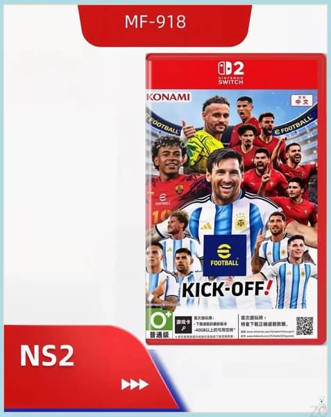Игра eFootball Kick-Off (Nintendo Switch 2, Английская версия)