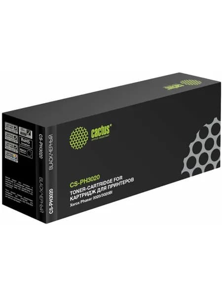 Картридж лазерный Cactus CS-PH3020 / 106R02773 для Xerox Phaser 3020/WC3025, ресурс 1500 стр