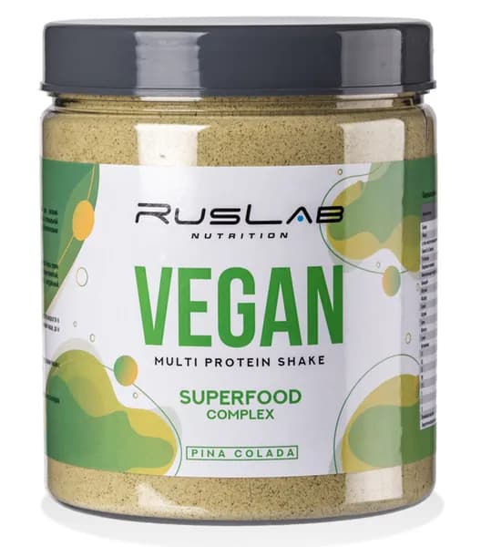 MULTI VEGAN PROTEIN SHAKE-белковый коктейль из растительных протеинов (700 гр),вкус пина колада
