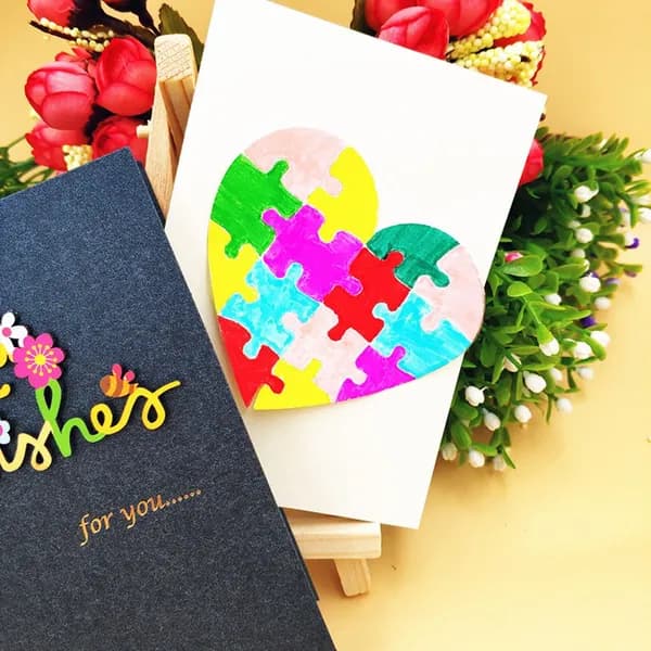 Форма для Ножей-DM312 Love Puzzle