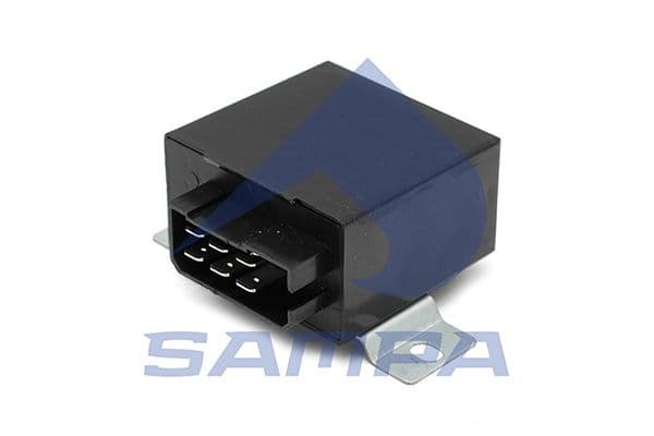 Реле прерыватель поворотов 6 полюсов 3+1(8)x21W 24V для Omn Volvo FH, Iveco,MB,MAN 202.112 SAMPA