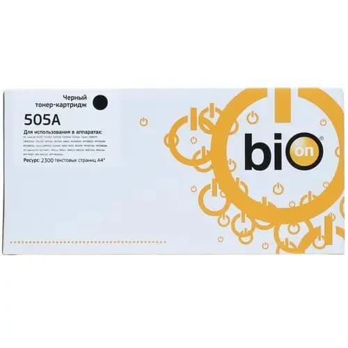 Картридж для принтера Bion BCR-CE505A HP 05A черный