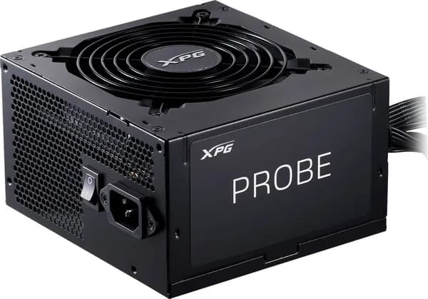 Блок питания ADATA XPG PROBE600B-BKCEU, 600Вт, 80 PLUS Bronze, 120мм, черный