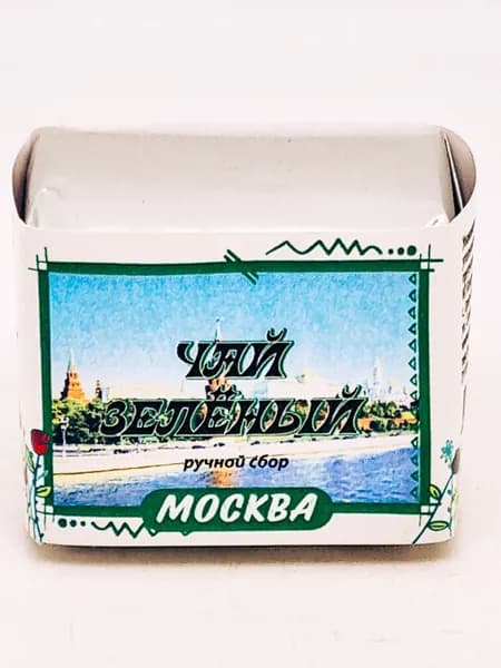 Чай зеленый ручной сбор 40гр Москва