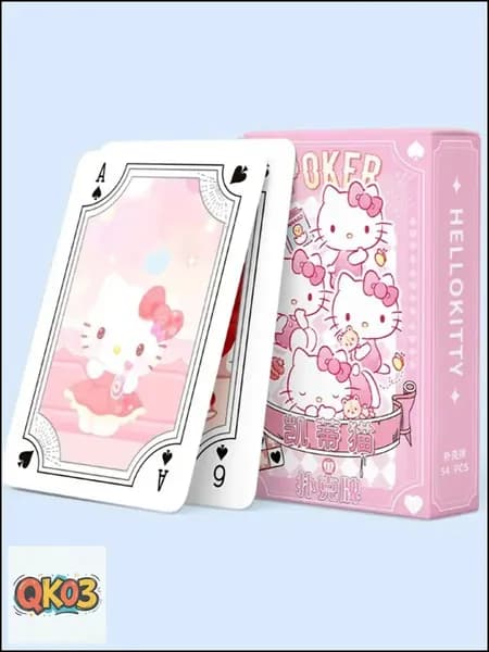 Карты игральные Hello Kitty Куроми Cinnamoroll аниме