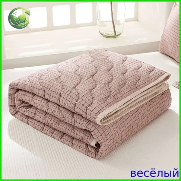 Одеяло Семейный 180x200 см, Летнее, с наполнителем Волокно, Файбер