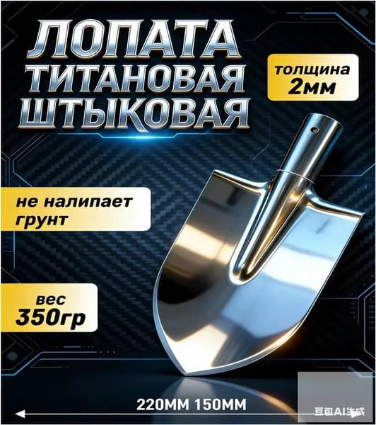 Лопата для уборки снега 15 см