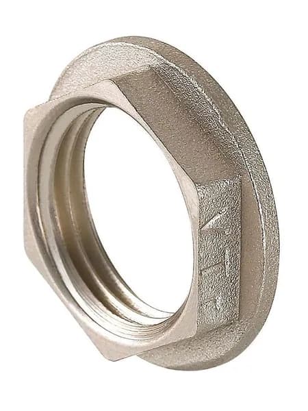 Контргайка VALTEC 1/2" лат.никелир, VTr.655.N.0004. Комплект 2 шт.