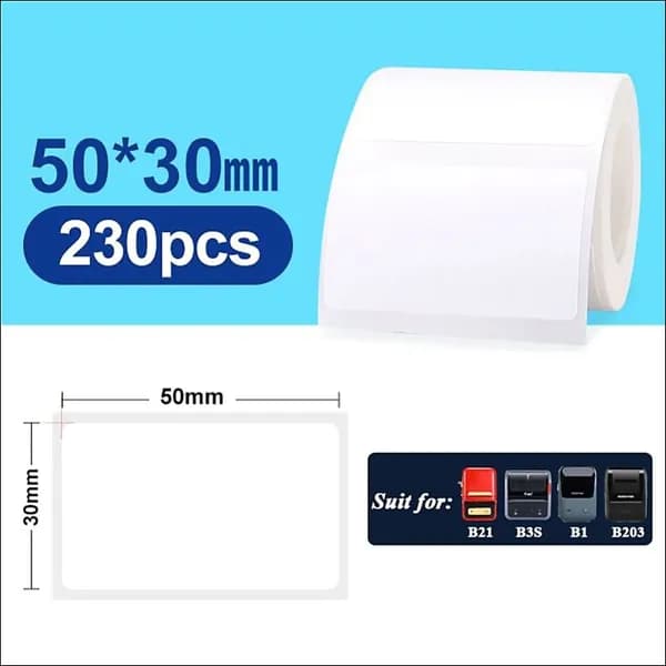 NIIMBOT Этикетка для печати 5 x 3 см, 230 шт.