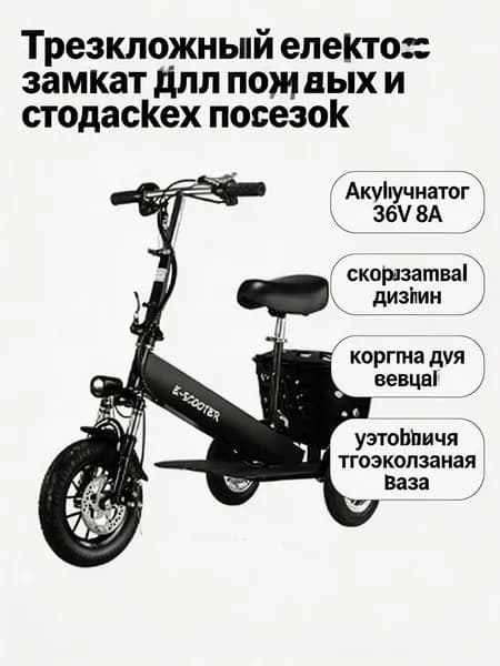 Электровелосипед, 500 Вт