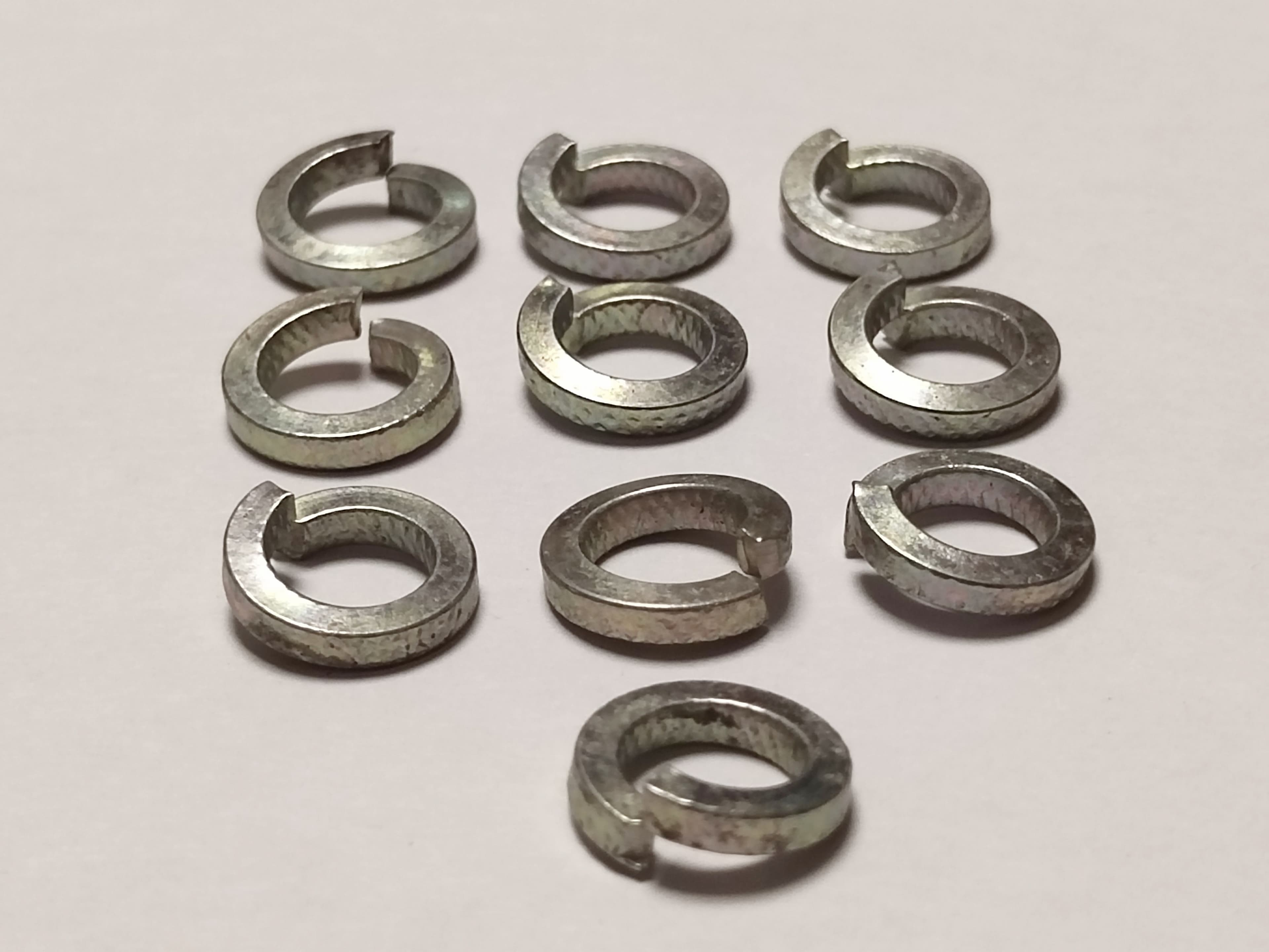 Мотоцикл Иж Шайба гровер М8 на болты ИЖ, оригинал (цена за 10 шт.)