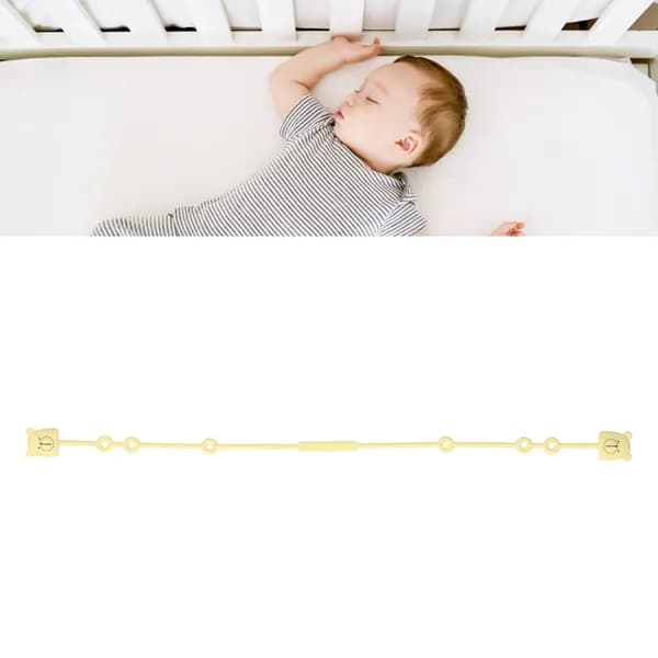 Зажим для соски желтый