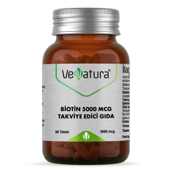 VeNatura Biotin 5000 мкг 90 таблеток