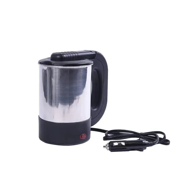 Автоэлектрочайник 12V/150W МЕТАЛЛ (Дисковый нагреватель) Арт-KR-4519