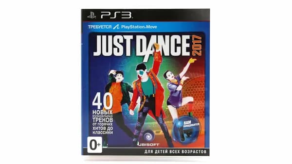 Just Dance 2017 (PS3, Move, RU) Винтаж