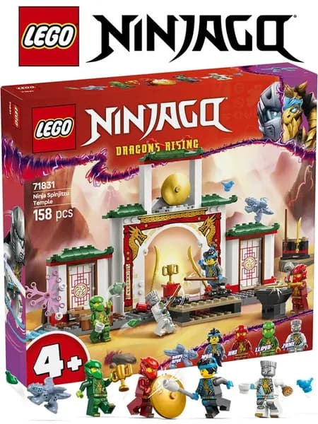Конструктор Ninjago 71831 Храм Кружитцу ниндзя