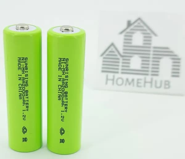 Аккумулятор Sunrising Ni-Mh, AA, 1.2V, 2000mAh, 2шт