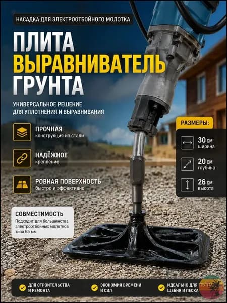 Премиум трамбовочная доска, 300х200