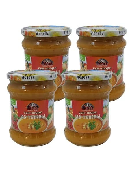 Суп-пюре из тыквы, 4 баночки по 460 г