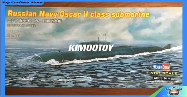 HOBBYBOSS 87021 1/700 Набор моделей пластиковых подводных лодок класса Оскар