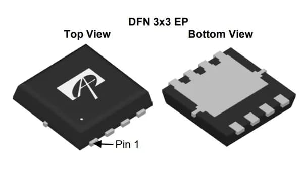 Микросхема AON7752 N-Channel MOSFET 30V 16A DFN3x3EP