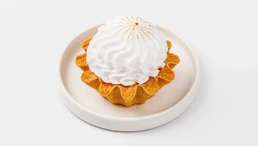 Корзиночка с белковым кремом и абрикосовым джемом, кафе 90 г