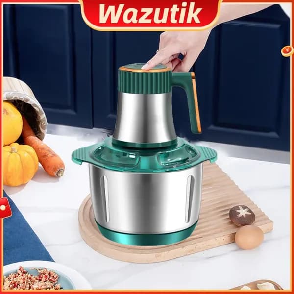 Электрическая мясорубка зеленый