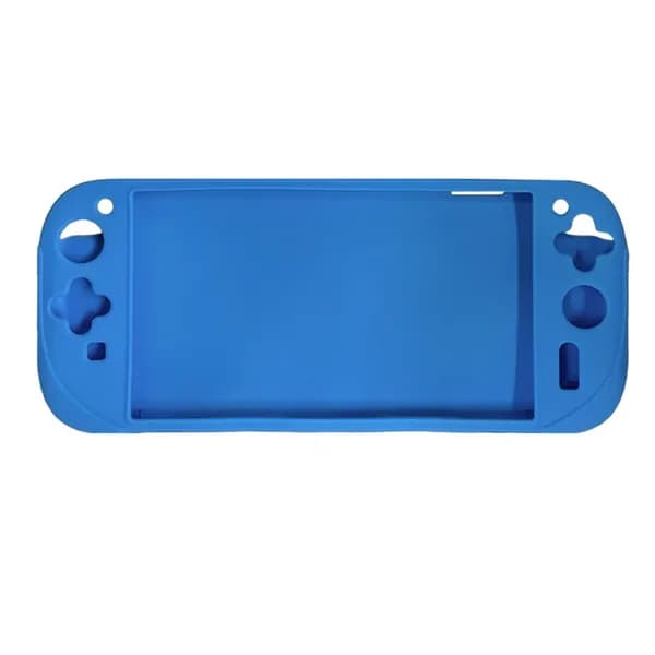 Силиконовый чехол для Nintendo Switch 2 синий, полная защита от царапин и падений