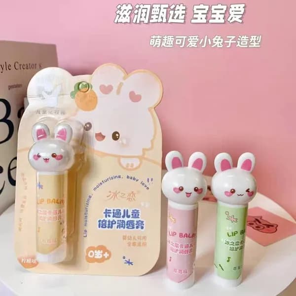 Бальзам для губ, 81430 cartoon children's lip balm