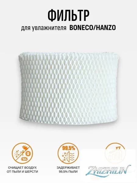 Сменный фильтр-мат для увлажнителя Boneco E2441/E200, совместим Hanzo Z19