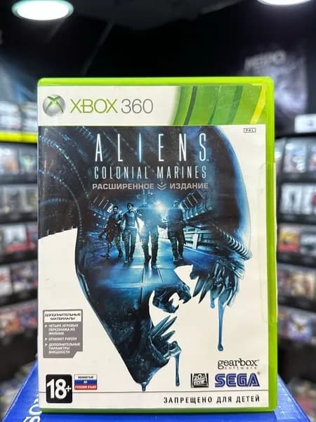 Игра Aliens Colonial Marines (Xbox 360) (Box)