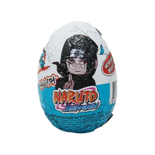 NARUTO SHIPPUDEN Яйцо шоколадное с коллекционной игрушкой, 20 г