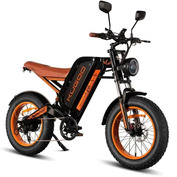 Электровелосипед Kugoo V6 (48V/28.6 Ah/750W) 2025 года, для взрослых и детей