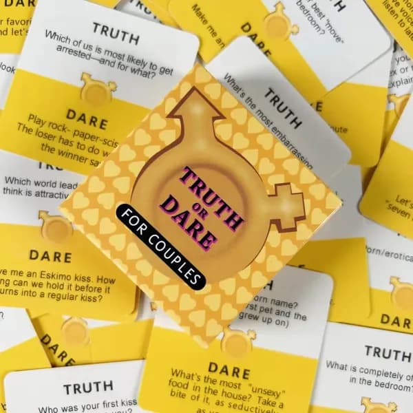 Truth or Dare Card Game,How Well Do You Know Me,Карточная игра Настольная игра