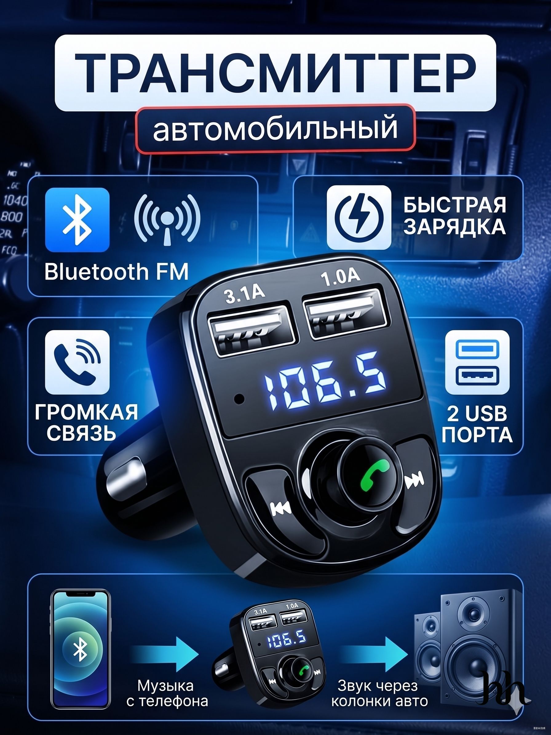 Колонки автомобильные