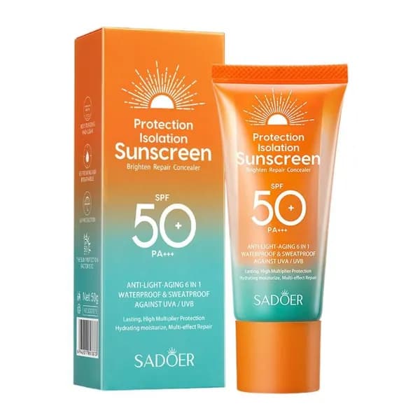 Солнцезащитный лосьон SADOER Sun Protection Repair Anti-UV Sunscreen 50 г