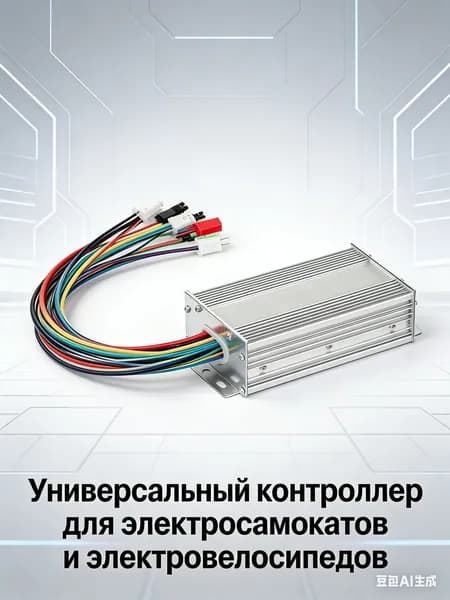 Контроллер 36v-48v-350W для электросамоката и электровелосипеда универсальный